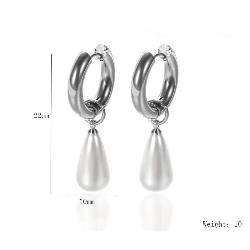 Silver Pearls Type 1 22x10mm
