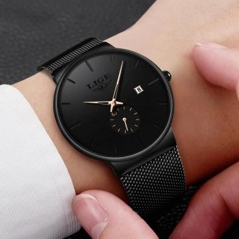Sleek & Durable Men's Quartz Watch
