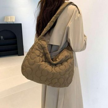 Alternative view of 2023 Floral Puffer Tote