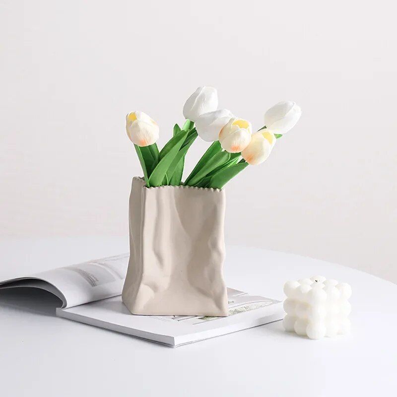 Modern Nordic Ceramic Vase Home & Garden Home Decor