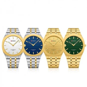 Elegant Quartz Stainless Steel Men's Watch