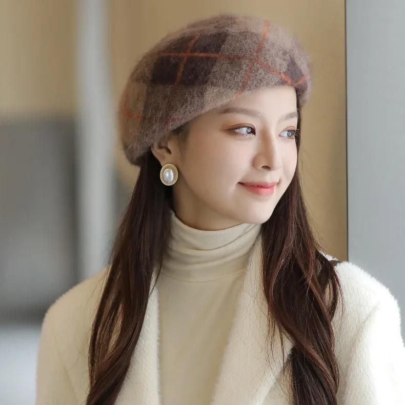 Autumn-Winter Women's Wool Blend Beret 