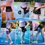 Versatile Sports Ball Bag with Adjustable Waist Belt - Ideal for Tennis, Golf, Ping Pong, and More - Image 4