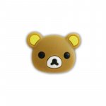Cute Brown Bear Tennis Racket Vibration Dampener - Silicone Shock Absorber for Enhanced Play - Image 2