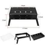 Compact and Versatile Portable Charcoal Grill - Ideal for Outdoor Cooking, Camping, and Picnics - Image 3