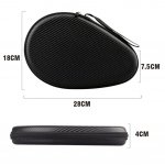 Waterproof EVA Table Tennis Racket Cover - Gourd-Shaped, Durable & Stylish - Image 3