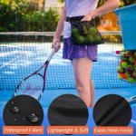 Versatile Sports Ball Bag with Adjustable Waist Belt - Ideal for Tennis, Golf, Ping Pong, and More - Image 5