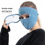 Windproof Winter Cycling Face Mask with Eye Protection and Breathable Fabric - Image 5