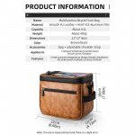 Waterproof Bicycle Handlebar Bag with Touch Screen Phone Pouch - Image 6