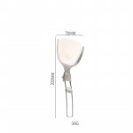Compact Stainless Steel Folding Spatula for Outdoor Cooking and Camping - Image 6