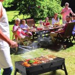Compact and Versatile Portable Charcoal Grill - Ideal for Outdoor Cooking, Camping, and Picnics - Image 6