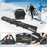 Waterproof Ski Bag & Boot Bag Combo - Padded Ski Gear Travel Set for All-Weather Protection - Image 7