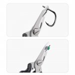 Multifunctional Stainless Steel Fishing Pliers - Braid Line Cutter, Hook Remover & Scissors - Image 4