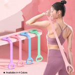 Versatile Yoga & Pilates Resistance Band: High-Elasticity Fitness Stretch Tool - Image 7