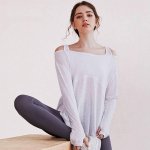 Women's Breathable Long Sleeve Yoga & Sports Crop Top - Image 2