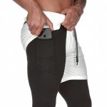 Men's 2-in-1 Quick Dry Running Shorts with Camouflage Bodybuilding Leggings - Image 6