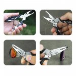 Multifunctional Stainless Steel Fishing Pliers - Braid Line Cutter, Hook Remover & Scissors - Image 7