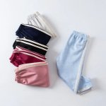Cozy Kids' Fleece-Lined Casual Sport Trousers - Solid Colors, Comfort Fit for Ages 1-9 - Image 4