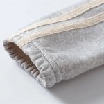 Cozy Kids' Fleece-Lined Casual Sport Trousers - Solid Colors, Comfort Fit for Ages 1-9 - Image 6