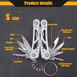 Compact 14-in-1 Stainless Steel Multi-Tool Pocket Knife - Image 4