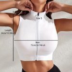 Women's Breathable Nylon Yoga Fitness Set with 2 Zipper Vest Tops - Image 6