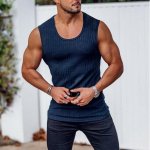 Men's Athletic Sleeveless T-Shirt - Image 7