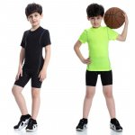 Quick-Dry Compression Sport T-Shirt for Kids - Unisex, Breathable, & Customizable - Image 4