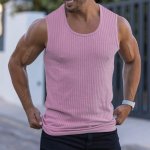 Men's Athletic Sleeveless T-Shirt - Image 5