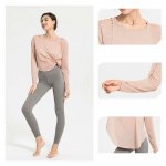 Women's Breathable Long Sleeve Yoga & Sports Crop Top - Image 3