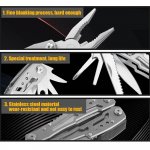 Compact Folding Multi-Tool with Pliers & Stainless Steel Blade - Image 5
