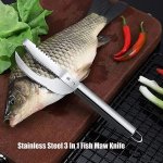 Stainless Steel 3-in-1 Fish Scale Knife: Cut, Scrape, and Dig Efficiently - Image 5
