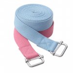 Premium Cotton Yoga Stretch Strap - 2.5m Durable D-Ring Belt for Enhanced Flexibility & Fitness
