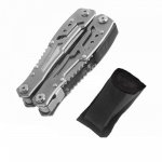 Compact 14-in-1 Stainless Steel Multi-Tool Pocket Knife - Image 8