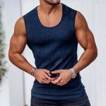 Men's Athletic Sleeveless T-Shirt - Image 4