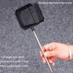 Stainless Steel Multi-Functional 3D Retractable Aquarium Net - Black/White - Image 5