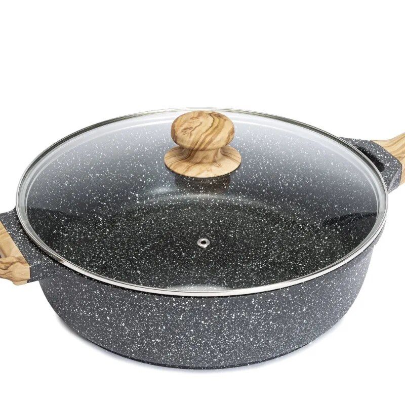 6-Quart Jumbo Cooker Sauté Pan with Glass Lid Home & Garden Kitchen Kitchen & Dining