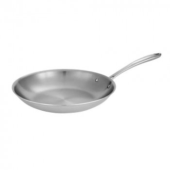 Tri-Ply Clad 12-inch Stainless Steel Fry Pan