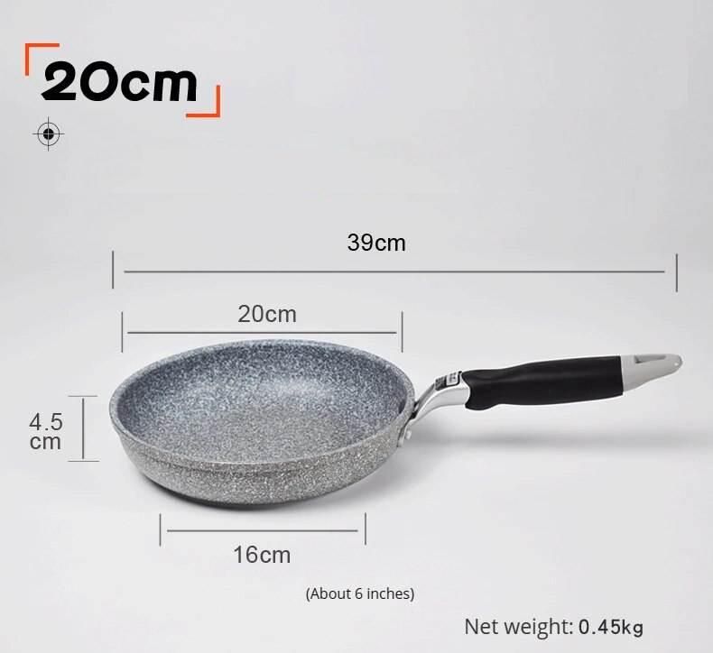 20cm Non-Stick Maifan Stone Frying Pan Home & Garden Kitchen Kitchen & Dining