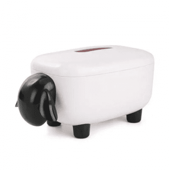Alternative view of Adorable Lamb-Shaped Tissue Holder – Perfect for Car, Kitchen, and Home Decor
