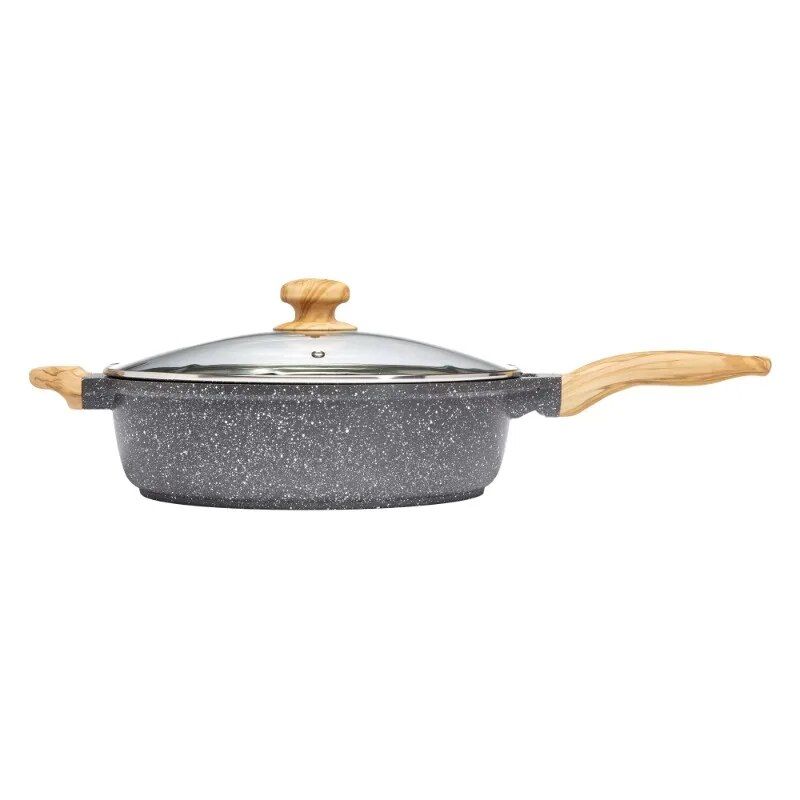 6-Quart Jumbo Cooker Sauté Pan with Glass Lid Home & Garden Kitchen Kitchen & Dining