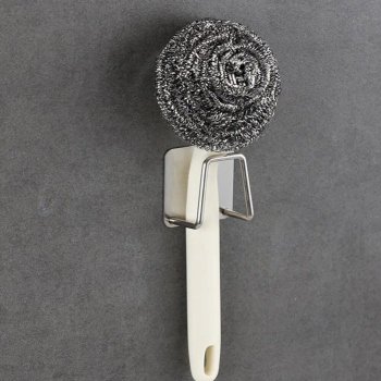 Multi-Purpose Stainless Steel Sponge Holder & Kitchen Organizer