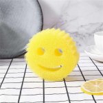 Multi-Purpose Smiley Face Cleaning Sponge - Image 5