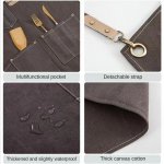Versatile Canvas Kitchen & Work Apron - Image 5