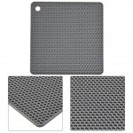 Heat-Resistant Silicone Placemat - Non-Slip Square Table Mat for Kitchen - Image 6
