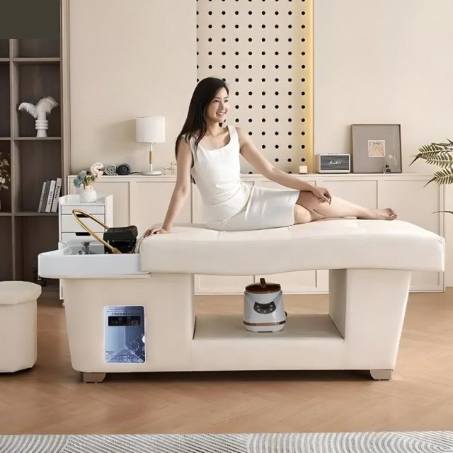 Multi-Functional Modern Shampoo and Massage Chair for Salons - Image 3