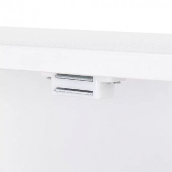 White 2-Door Wall Storage Cabinet with Towel Bar and Adjustable Shelf