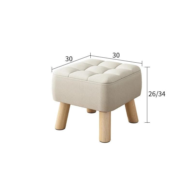 Modern Minimalist Round Ottoman Stool Furniture Home & Garden Home Decor