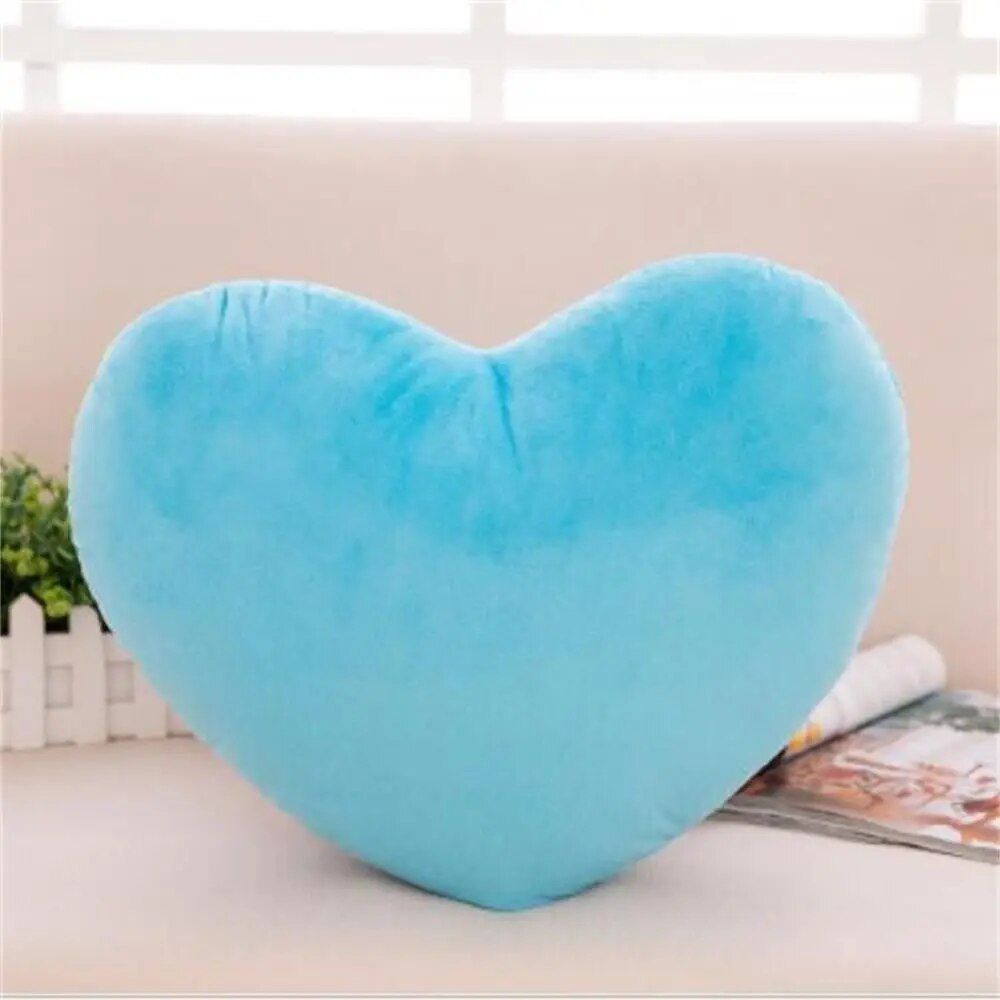 Charming Heart-Shaped Plush Pillow Home & Garden Home Decor