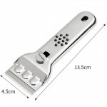 Versatile Glass and Tile Cleaning Scraper with Stainless Steel Blades - Image 6