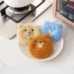 Eco-Friendly Crochet Bear Dish Towel - Image 2